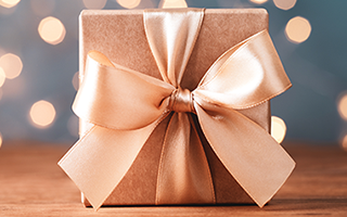 施設にコインを贈る